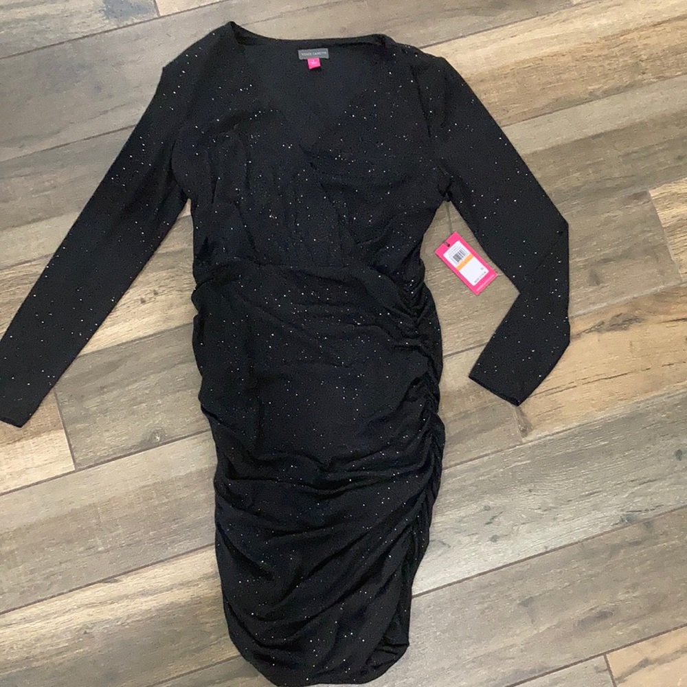 Beautiful brand new with tags sparkle formal black dress!